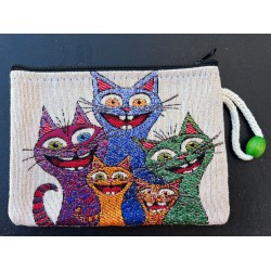 Cotton Wallet  With Patterns