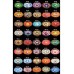 Three Chain Mosaic Chandelier
