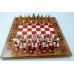 2No Syrian Border Metal Chess Set