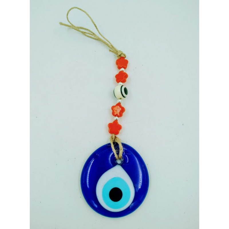 Daisy Beaded Evil Eye