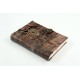 Large Size Metal Mask Figure Leather Notebook