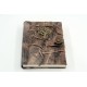 Large Size Metal Tree of Life Figure Leather Notebook