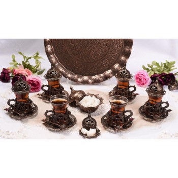 metal casting tea set-3