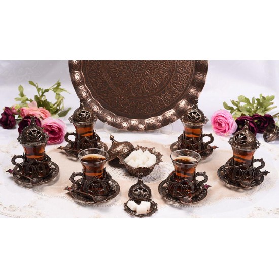 metal casting tea set-3