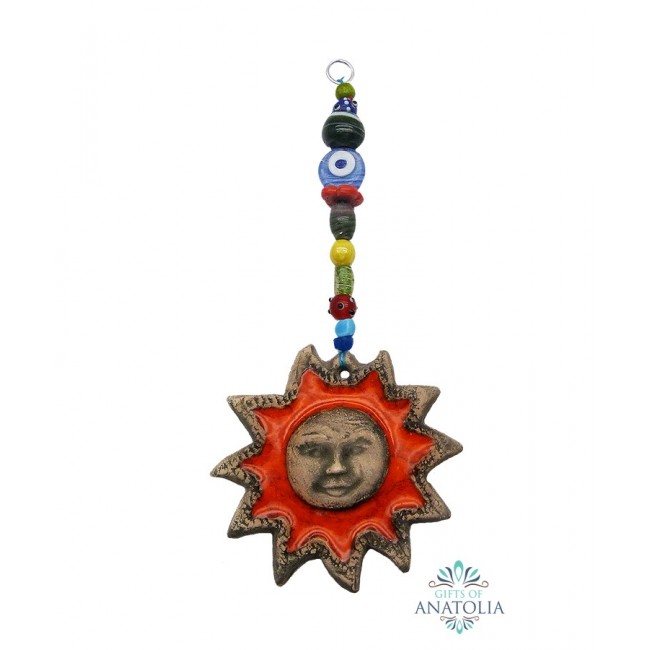 Handmade Turkish Ceramic Hanging Ornament