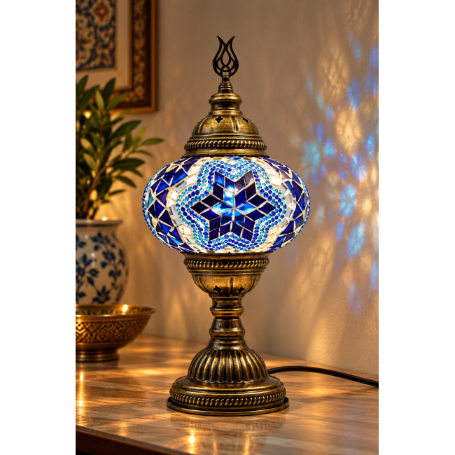 Table Lamp Globe Size 2